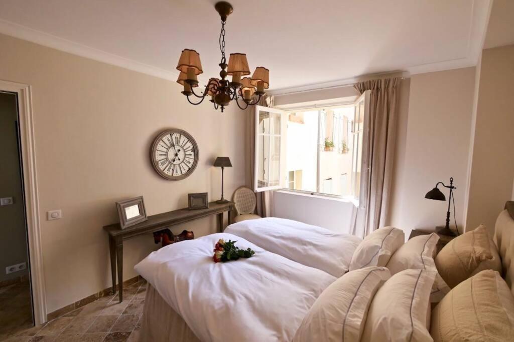 Bord De Mer - Ac, Wifi, Chic, Sea View, Beach 2 Minutes Walk Антиб Екстериор снимка
